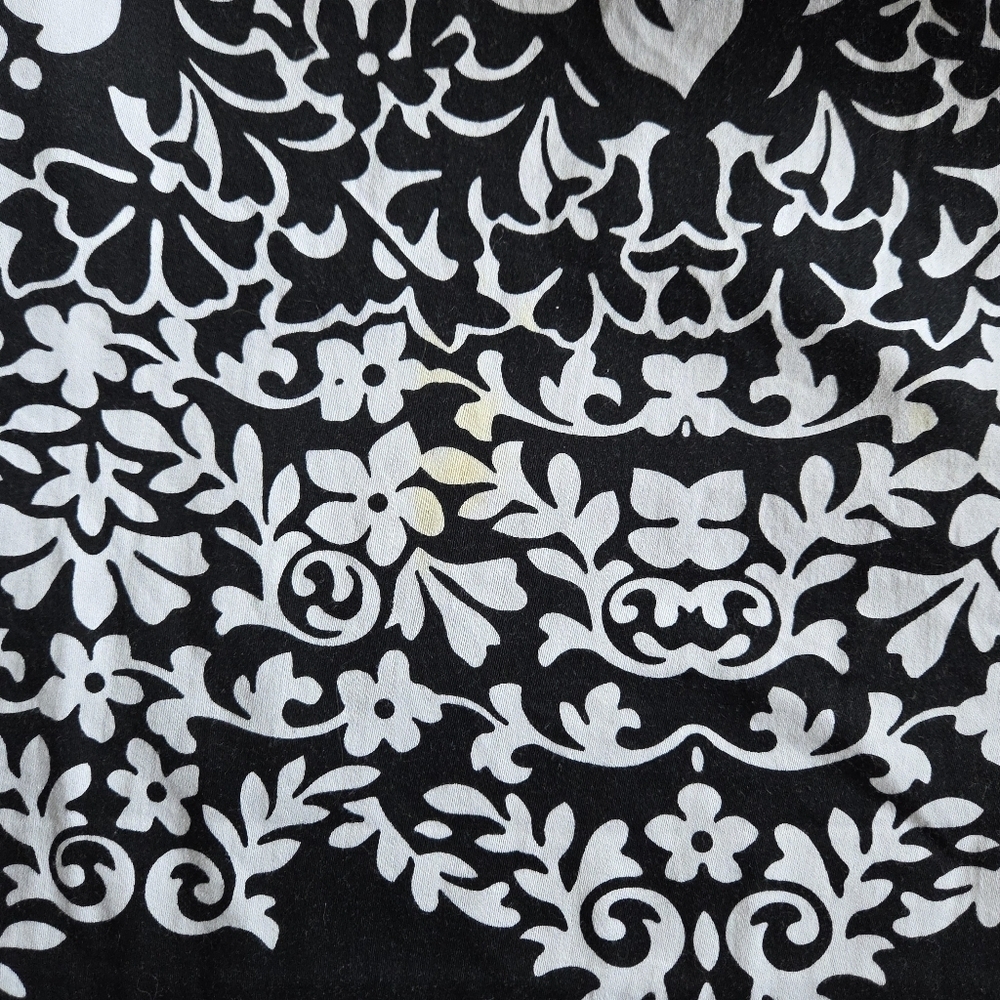 Donna Morgan Black and White Floral Dress - Picture 10 of 12